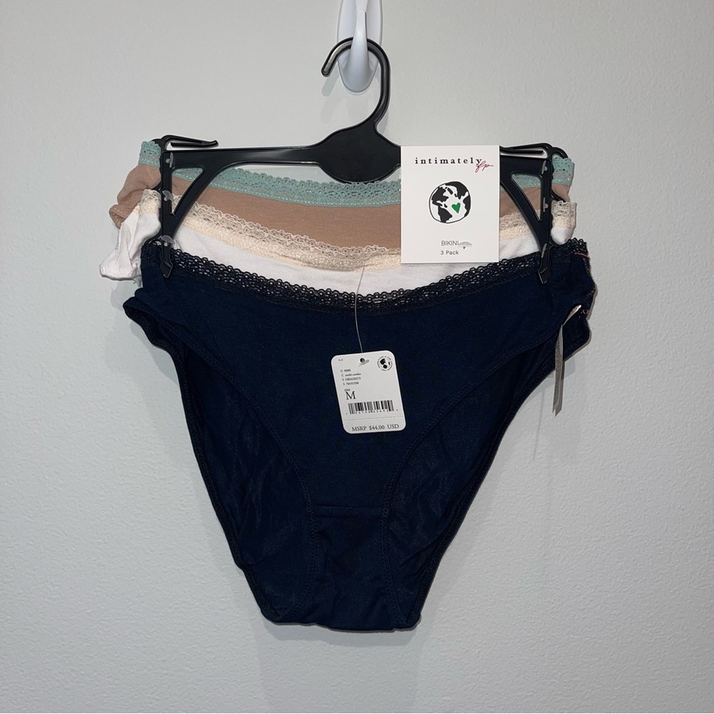 Free People Bikini Underwear 3 Pack